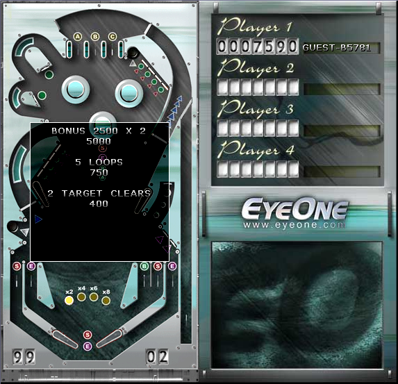 Screenshot of Vintage Pinball (Browser, 2003) MobyGames