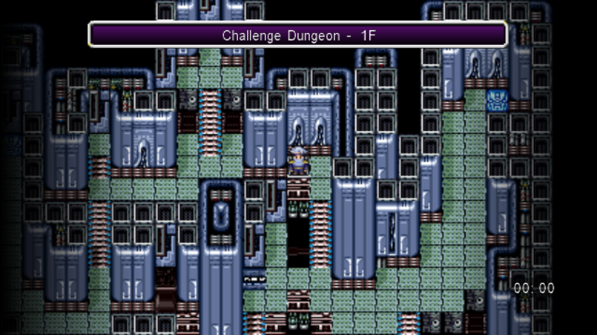 Final Fantasy IV: The After Years - Edge's Tale (Wii) screenshot: Challenge dungeon - first floor