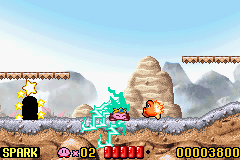 Screenshot of Kirby: Nightmare in Dreamland (Game Boy Advance, 2002 ...