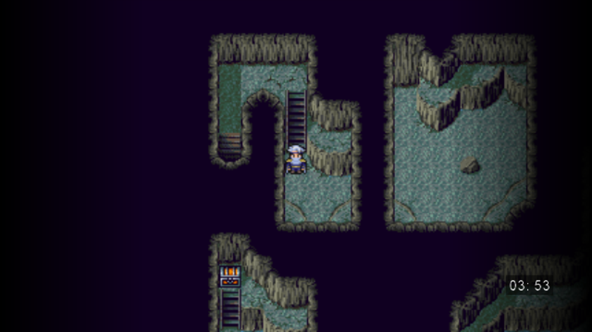 Final Fantasy IV: The After Years - Edge's Tale (Wii) screenshot: Further into the Challenge dungeon