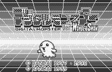 Screenshot of Digital Monster Ver. WonderSwan (WonderSwan, 1999 ...