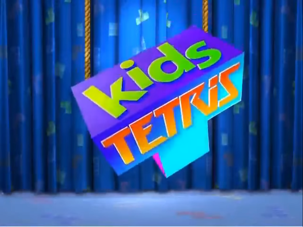 Kids Tetris (Windows) screenshot: The game's logo.
