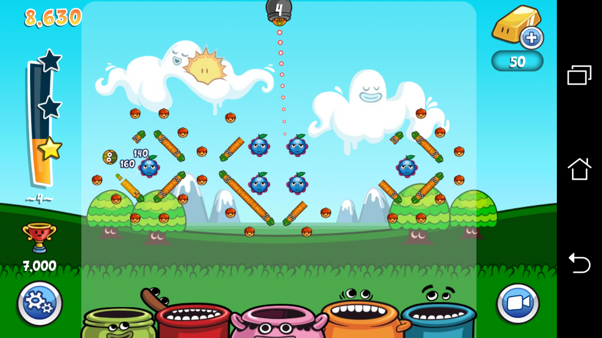 Papa Pear Saga (Android) screenshot: Level 4