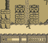 Disney's Hercules (Game Boy) screenshot: Stone faces throws fire