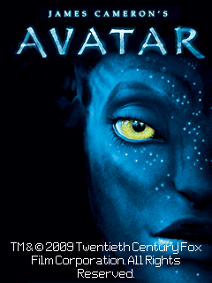 James Cameron's Avatar (J2ME) screenshot: Title screen