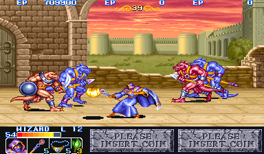 Screenshot of The King of Dragons (Arcade, 1991) - MobyGames