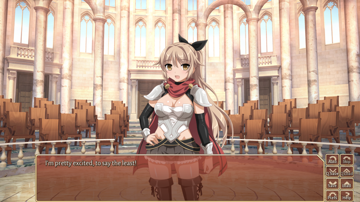 Sakura Fantasy (Windows) screenshot: Getting guard duty