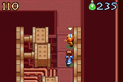 Avatar: The Last Airbender - The Burning Earth (Game Boy Advance) screenshot: Watch out for those pistons