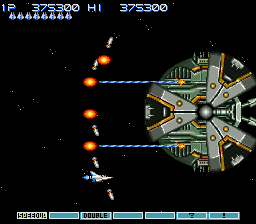 Screenshot of Gradius III (SNES, 1989) - MobyGames