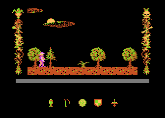 Screenshot of Gallahad (Atari 8-bit, 1992) - MobyGames