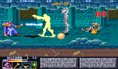 The King of Dragons (Arcade) screenshot: Ooh, mummies