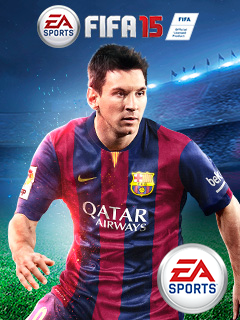 FIFA 15 (J2ME) screenshot: Title screen