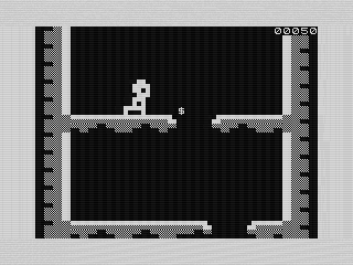 Screenshot of Down! (ZX81, 2012) - MobyGames