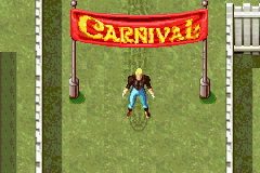 Ace Lightning (Game Boy Advance) screenshot: Beginning the level