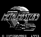 Metal Masters (Game Boy) screenshot: Title screen