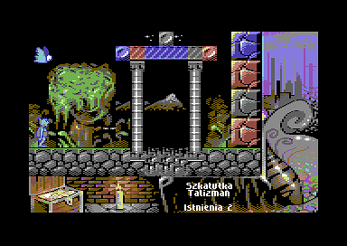 Miecze Valdgira II: Władca Gór (Commodore 64) screenshot: Archway