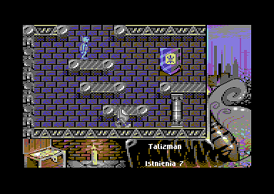 Miecze Valdgira II: Władca Gór (Commodore 64) screenshot: Dungeon bottom