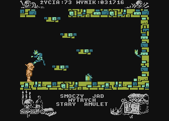 Miecze Valdgira II: Władca Gór (Atari 8-bit) screenshot: Imp