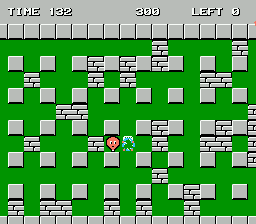 Bomberman (NES) screenshot: Life lost