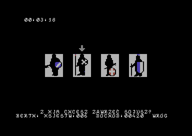 Władca (Commodore 64) screenshot: Entering into an alliance