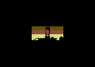Władca (Commodore 64) screenshot: Game lost
