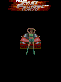 3D The Fast and the Furious: Tokyo (J2ME) screenshot: Title screen