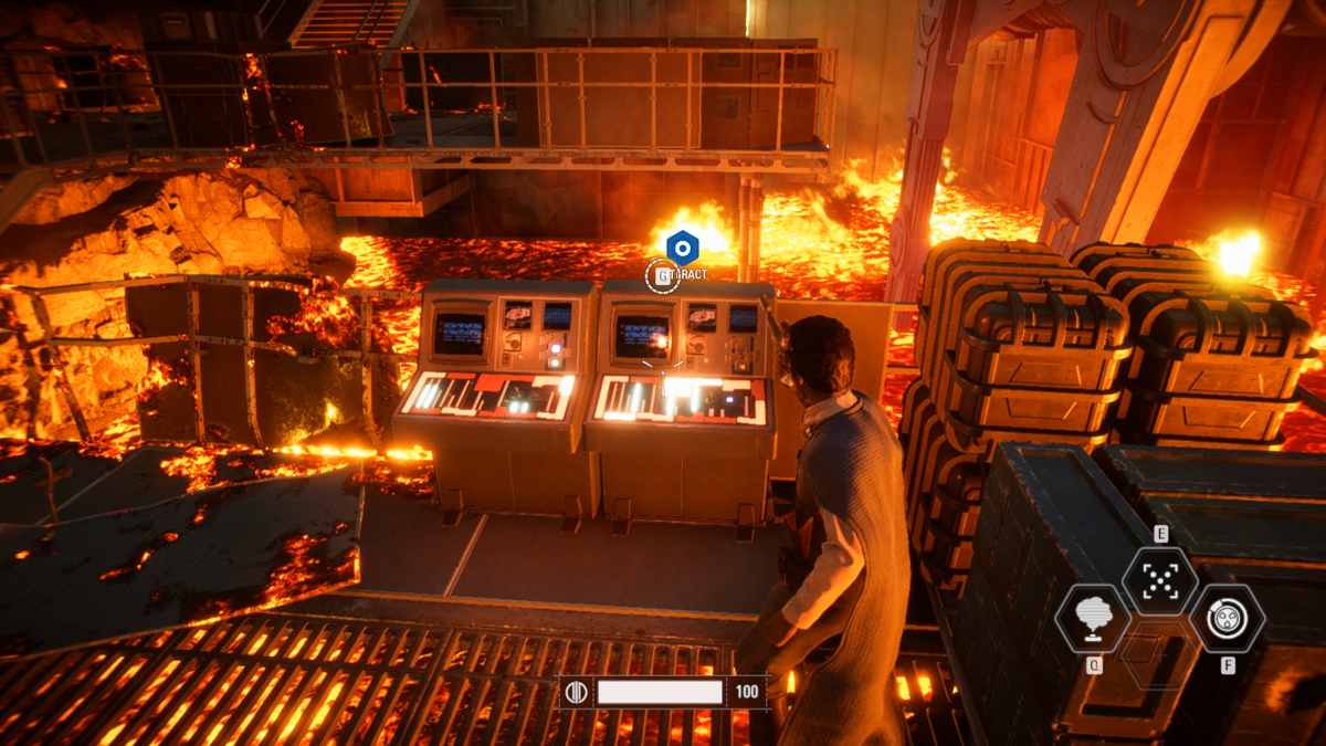 Star Wars: Battlefront II (Windows) screenshot: Stupid rebels can only destroy things.