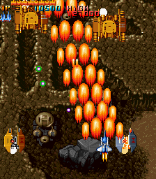 Air Attack (Arcade) screenshot: Mines