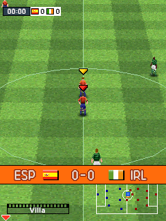 Real Soccer 2008 3D (J2ME) screenshot: Kick off
