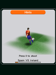 Real Soccer 2008 3D (J2ME) screenshot: Loading screen