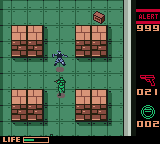 Metal Gear Solid (Game Boy Color) screenshot: It's hurt.