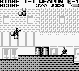 Batman: The Video Game (Game Boy) screenshot: On the bricks