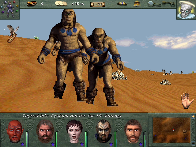 Screenshot of Might and Magic VIII: Day of the Destroyer (Windows