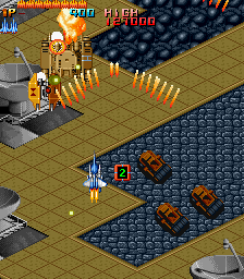 Screenshot of Air Attack (Arcade, 1996) - MobyGames