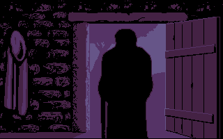 The Prophecy (Amiga) screenshot: Intro screen presenting... the main protagonist.