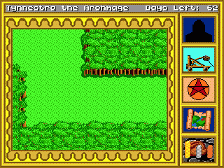 King's Bounty (Genesis) screenshot: View the site of the sceptre uncovered completely