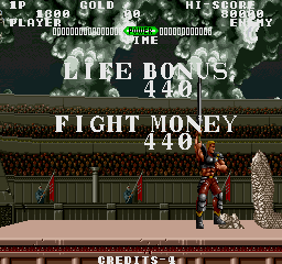Hippodrome (Arcade) screenshot: Bonus.