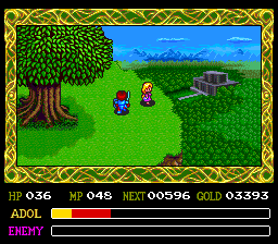 Ys IV: The Dawn of Ys (TurboGrafx CD) screenshot: ...and get ready for another one!