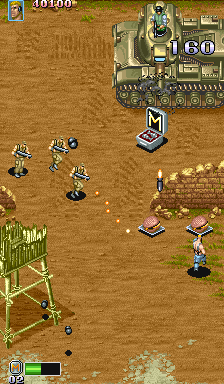 Screenshot of Mercs (Arcade, 1990) - MobyGames