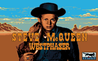 West Phaser (Atari ST) screenshot: Title screen
