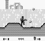 Toxic Crusaders (Game Boy) screenshot: Killer bubbles
