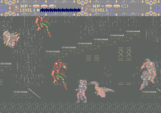 Alisia Dragoon (Genesis) screenshot: Power (flashing screen)