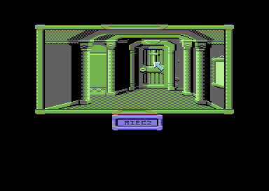 Klątwa (Commodore 64) screenshot: Sword