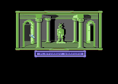 Klątwa (Commodore 64) screenshot: Object description