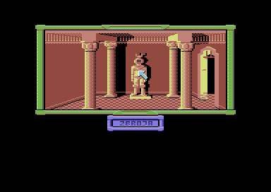 Klątwa (Commodore 64) screenshot: Armor