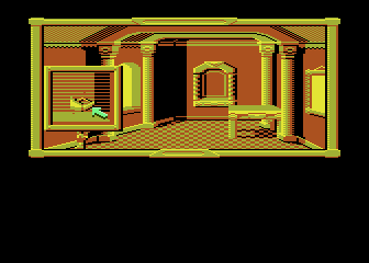 Klątwa (Atari 8-bit) screenshot: Horn