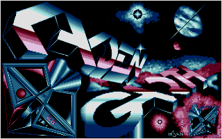 Kayden Garth (Atari ST) screenshot: Title screen