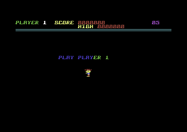 Zodiac (Commodore 64) screenshot: About to begin