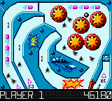 Hollywood Pinball (Game Boy Color) screenshot: Some bullets