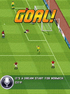 FIFA 12 (J2ME) screenshot: Goal!